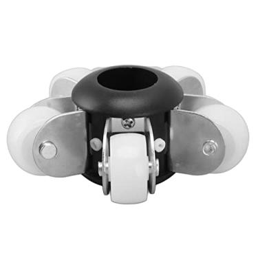 Imagem de Roda Guia de 90mm para Tampa de Proteção da Câmera de Inspeção de Esgoto de 23mm, Rolo Guia de Inspeção de Tubulação Durável para Limpeza de Drenagem Sem Esforço