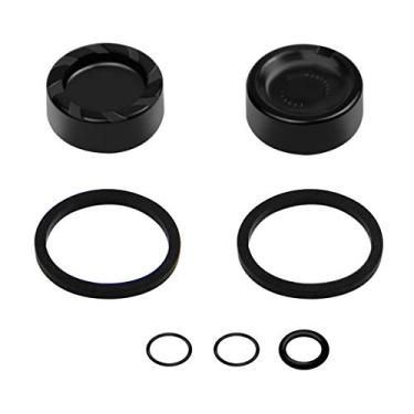 Imagem de EXNAVI Kit de atualização de manutenção de peças de reparo de óleo de pistão de pinça de freio hidráulico para Shimano SLX M675 M7000 M7100 XT RS805 M785 M8000 M8100 XTRM9020 R9170 M9000 M9100, preto