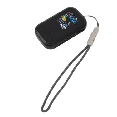 Imagem de Monitor de Qualidade do Ar CO2 Detector TVOC Testador Portátil Em Casa Sala de Aula Interna (Preto)