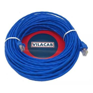 Imagem de Cabo De Rede Internet Lan Rj45 Cat5 Montado 10 Metros - Frapa