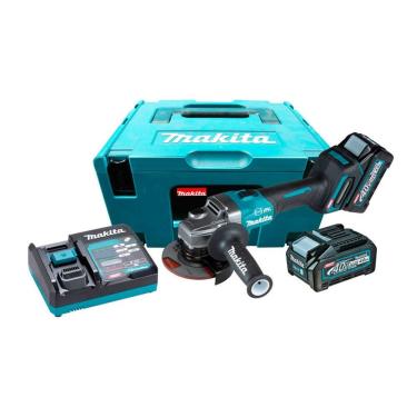 Imagem de Esmerilhadeira 115mm 4.1/2" Brushless 2 Bat 40V 4Ah GA004GM201 Makita 110V