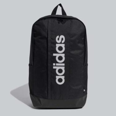 Imagem de Mochila Adidas Linear Preta e Branca, Único
