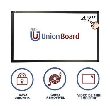 Imagem de Moldura/Lousa Interativa Touchscreen Unionboard 47