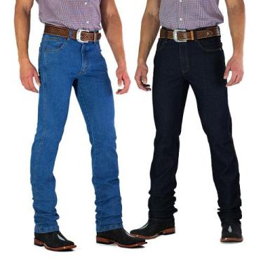 Imagem de Kit 2 calças jeans docks western masculina original fit - Dock's Weste