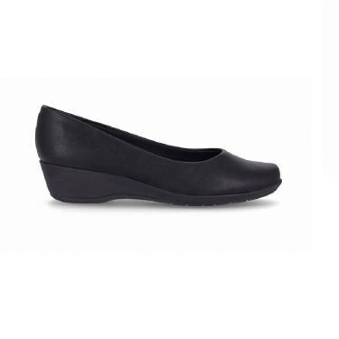 Imagem de Sapato Salto Anabela Médio Piccadilly 143133 Feminino - Preto