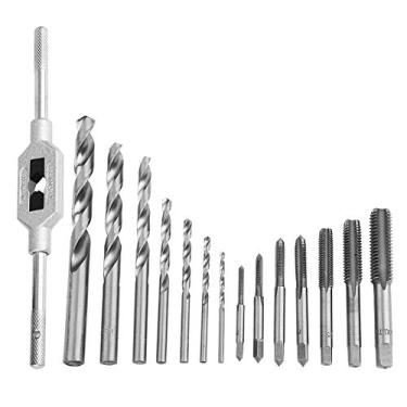 Imagem de Tapete da Chave de Alula Tapa de Chave de Aço Torcer Twist Bit Bits Defina Ferramentas de Processamento de Metal para Trabalhos de Perfuração