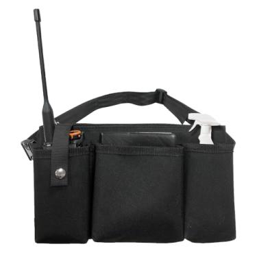 Imagem de Pochete Walkie Talkie, bolsa de ferramentas de cintura, coldre de garrafa, ferramentas de jardinagem, bolsa de cinto de jardim bolsa de pendurar para limpeza, armazenamento, limpeza, guarda de