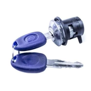 Imagem de Cilindro Fechadura Miolo Chave Contato Porta Lado Esquerdo Palio Siena Strada Weekend 1996 á 2004