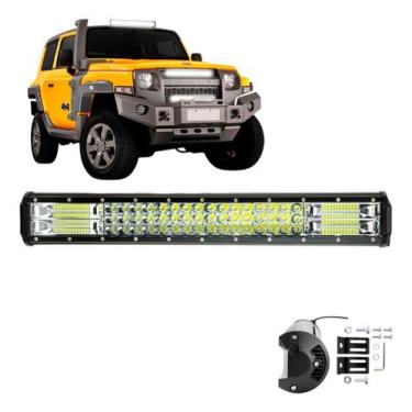 Imagem de Barra Farol Auxiliar Milha Led Foco 30º Off Road 288w 52cm - BRIWAX