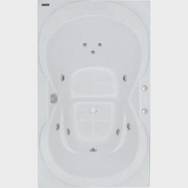 Imagem de Banheira Hidromassagem Astra Due Luxo 180cmx90cmx44cm - 04 Jatos Acrílico P2 Com Aquecedor