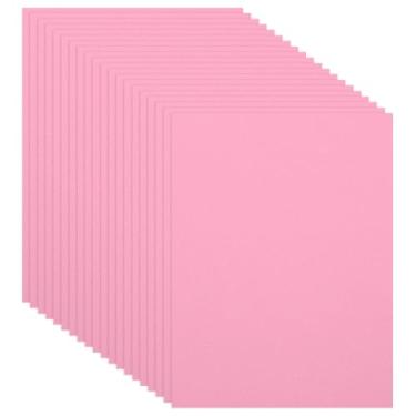 Imagem de PATIKIL 20 folhas de espuma EVA rosa, folhas de espuma de 11,8 x 19,87 polegadas, 1 mm de espessura, para artesanato, artesanato, faça você mesmo, materiais de arte para scrapbooking