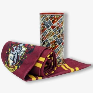 Imagem de Cachecol Oficial Harry Potter Grifinória Presente Geek - Zona Criativa