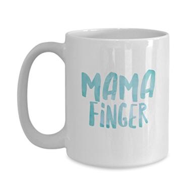 Imagem de Caneca Mama Finger - Xícara de café - Chá chocolate quente