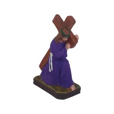Imagem de Imagem de Nosso Senhor Jesus Cristo dos Passos 13cm em Resina - R&S