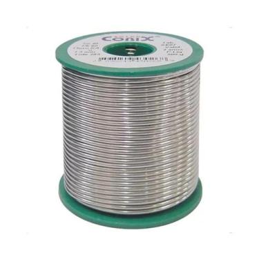 Imagem de Carretel Estanho P/ Solda 40x60 Fluxo Ra 1mm 500g Cobix
