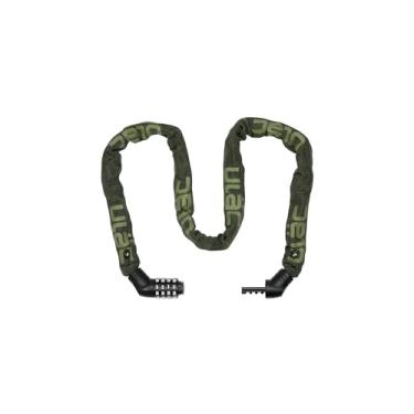 Imagem de ULAC Street Fighter Neo Cadeado de Corrente Combinado, Combinação de 4 Dígitos Antifurto Cadeado de Bicicleta (Moss)