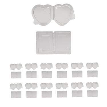 Imagem de Gorro Baby Heart Tag & Tush Tag Protector (60 pares) para bebês para gorros para bebês, amigos, vaias e travesseiros