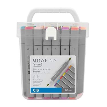 Imagem de Marcador Graf Duo Brush, CIS, Estojo c/48 unidades sortidas