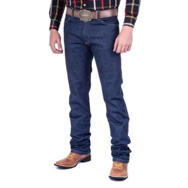 Imagem de Calca Wrangler Masculina Com Elastano 13M.68.PW, Azul, Escuro, 41
