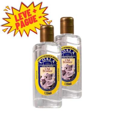 Imagem de Limpador Perfumado Coala Chá Branco 2 Frascos 120ml