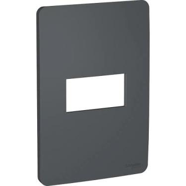 Imagem de Placa 4X2 1P Stellar Black Orion S730101294 Schneider