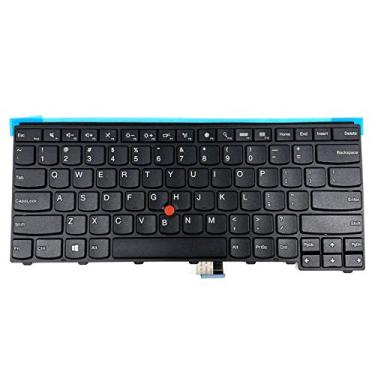 Imagem de BestParts Teclado layout americano sem retroiluminação para Lenovo ThinkPad T431 T431s T440 T440E T440p T440s T450 L440 T460 L450 Series, serve P/N 04Y0824 04Y0858 04Y0862 04Y0862 04Y0888 96 Inglês