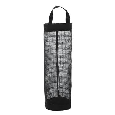 Imagem de Puxa Saco Organizador Porta Sacolas Plasticas de Cozinha Praticidade Premium (Preto)