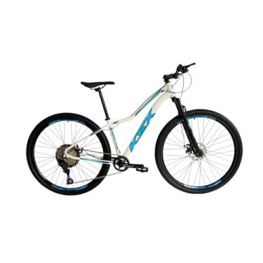 Imagem de Bicicleta Aro 29 KSW OU KSX Feminina 12v Freio Hidráulico Suspensão C/Trava (BRANCA BRILHO (ADS AZUL), 15)