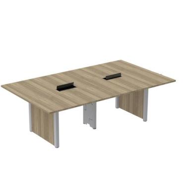 Imagem de Mesa de Reunião 2400x1400 Mrcpb2414pp - Pandin Móveis