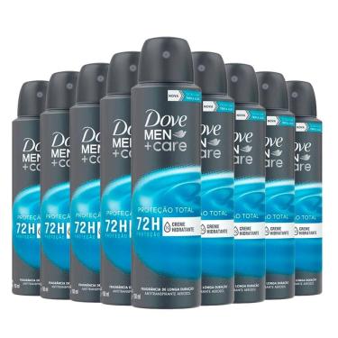 Imagem de Kit Desodorante Aerosol Dove Cuidado Total 150ml - 9 unidades