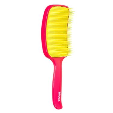 Imagem de Escova De Cabelo Ricca Raquete Flex Pink