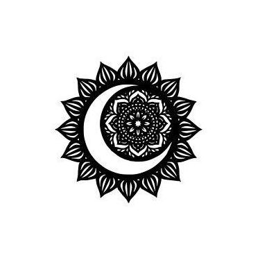 Imagem de Escultura de Parede Vazada Mandala Mística MDF Decorativo Casa Sala Am
