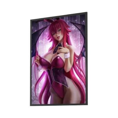 Imagem de Sexy Rias Gremory Anime Girl Retro Kraft Paper Sticker Arte Estética P