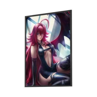 Imagem de Sexy Rias Gremory Anime Girl Retro Kraft Paper Sticker Arte Estética P
