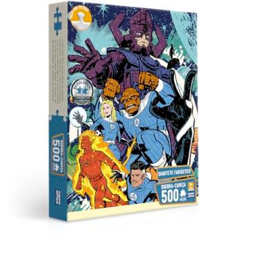 Imagem de Toyster - Quebra Cabeça: Quarteto Fantástico - 500 Peças - Disney - Game Office