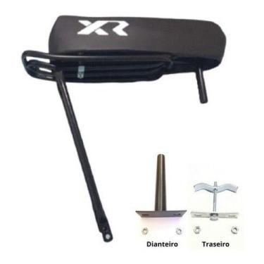 Imagem de Banco Xr Mobilete Bicicleta Suporte Garupa Canote E Presilha - Caloi