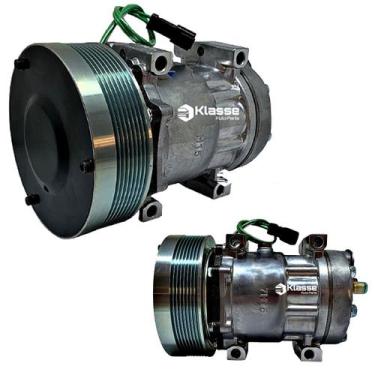Imagem de Compressor Do Ar 7H15 Máquina 994/793D/ 16M 24V/ 8PK 153mm - KLASSE AU