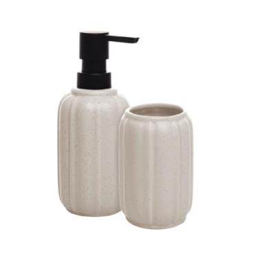 Imagem de WOLFF - Conjunto 2 Peças para Banheiro de Cerâmica Pumpkin Bege