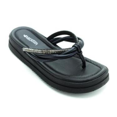 Imagem de Chinelo Feminino Mississipi Q9801 - Preto-Feminino