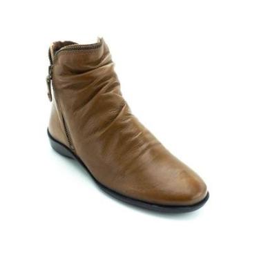 Imagem de Bota Feminina Perlatto ANG811 - Marrom-Feminino