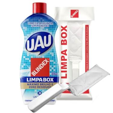 Imagem de Kit 1 Limpa Box UAU 200ml Blindex + 1 Espátula de Transpasse