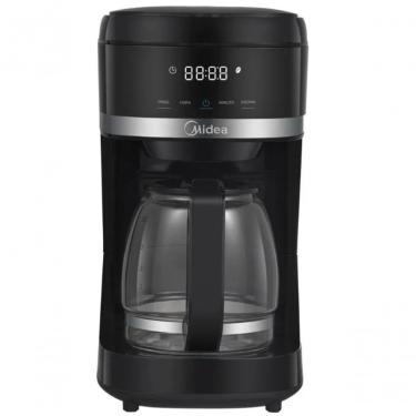 Imagem de Cafeteira Digital Programavel Midea 1000W Faz 37 Xicaras Black Ellegance 110V