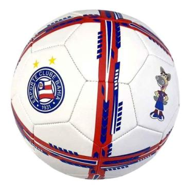 Imagem de Bola de Futebol Bahia Licenciada Cavalinhos Fantastico Oficial Costura