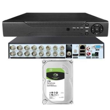 Imagem de DVR Xmeye 16ch Multi HD C/HD, 1TB