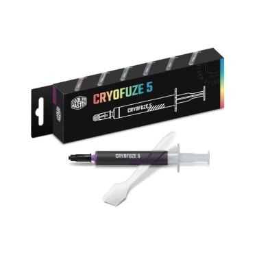 Imagem de Pasta Térmica Cooler Master Cryofuze 5 Magenta - Seringa 3g - 12.6 W/m-K - MGY-ADSR-N03G-R1