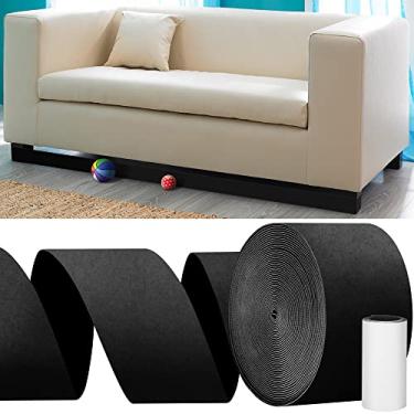 Imagem de Bloqueador de brinquedo de 32,8 metros embaixo do sofá, amortecedor ajustável, conectores seccionais para sofás deslizantes, protetor de para-choque para evitar que coisas deslizem sob o sofá e móveis