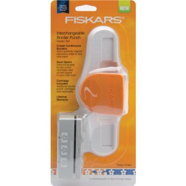 Imagem de Fiskars Perfurador de borda intercambiável, corrente de margarida (101230)