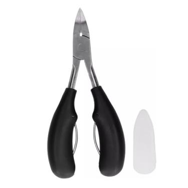 Imagem de Alicate Para Desencravar Cortar Unha Encravada Profissional Preta