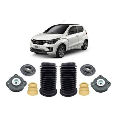 Imagem de Par Kit Coxim Rolamento Dianteiro Fiat Mobi 2017 2018 2019
