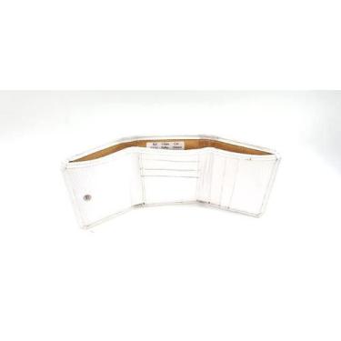 Imagem de Carteira porta cartão pequena feminina compacta AJ31, Branco